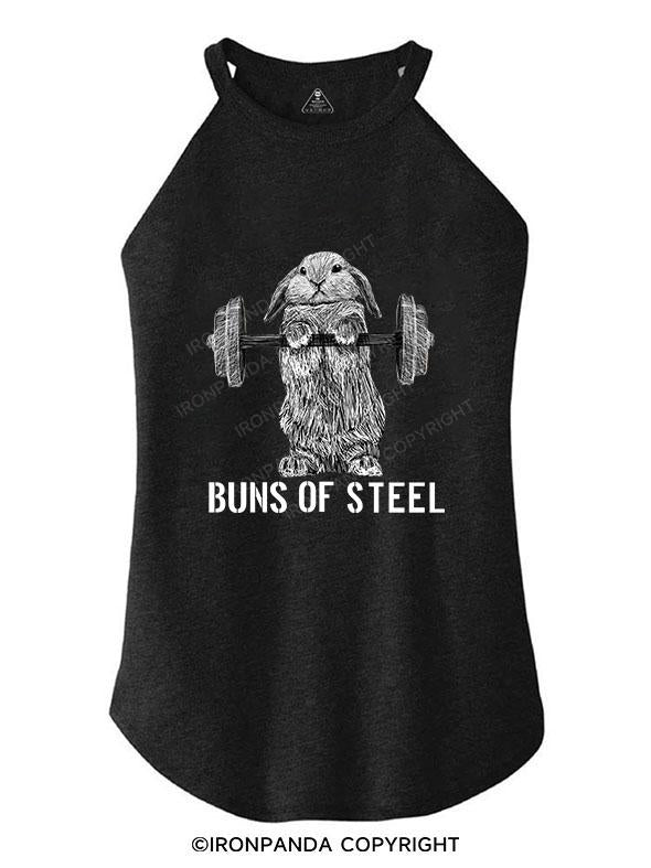 BUNS OF STEEL TRI ROCKER COTTON TANK