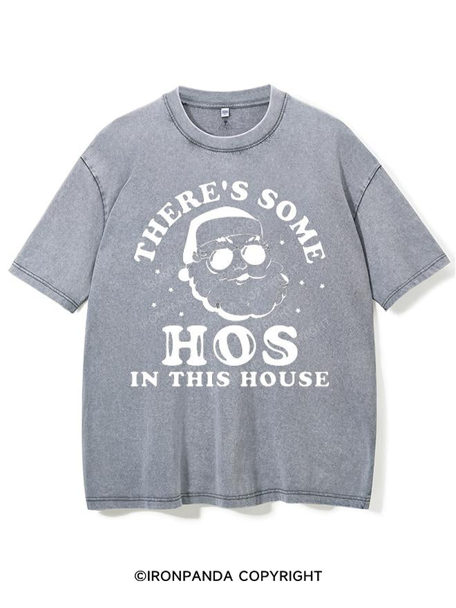 THERE'S SOME HOS IN THIS HOUSE VINTAGE GYM SHIRT