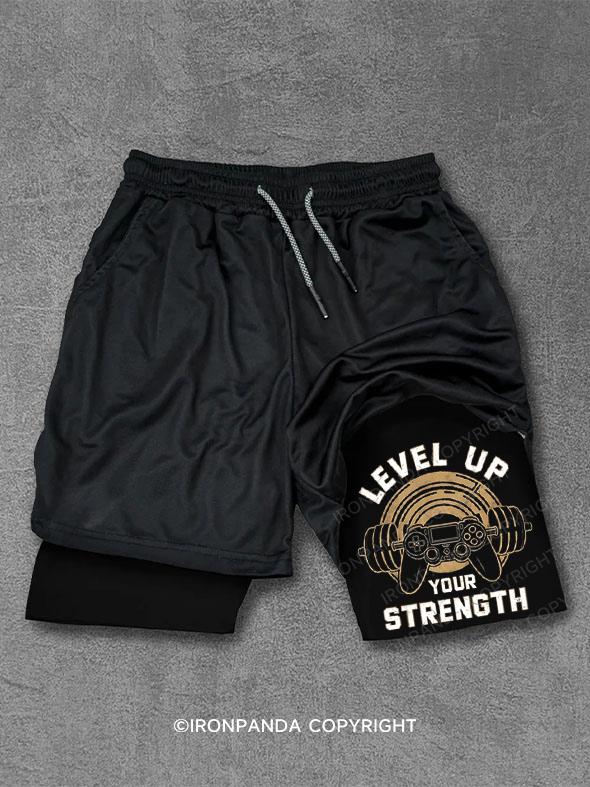 Level Up Your Strength Performance Training Shorts