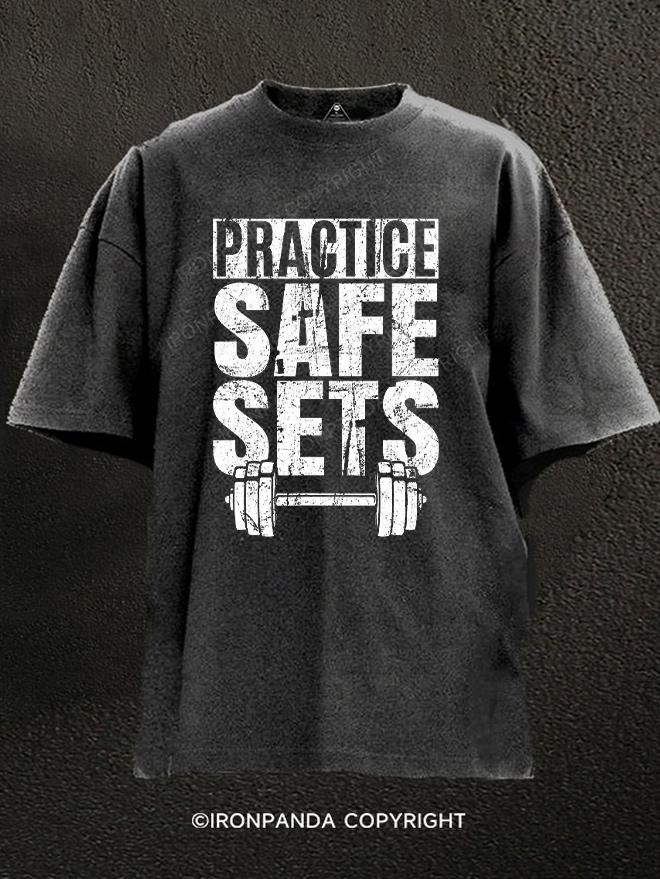 practice Safe Sets Washed Gym Shirt