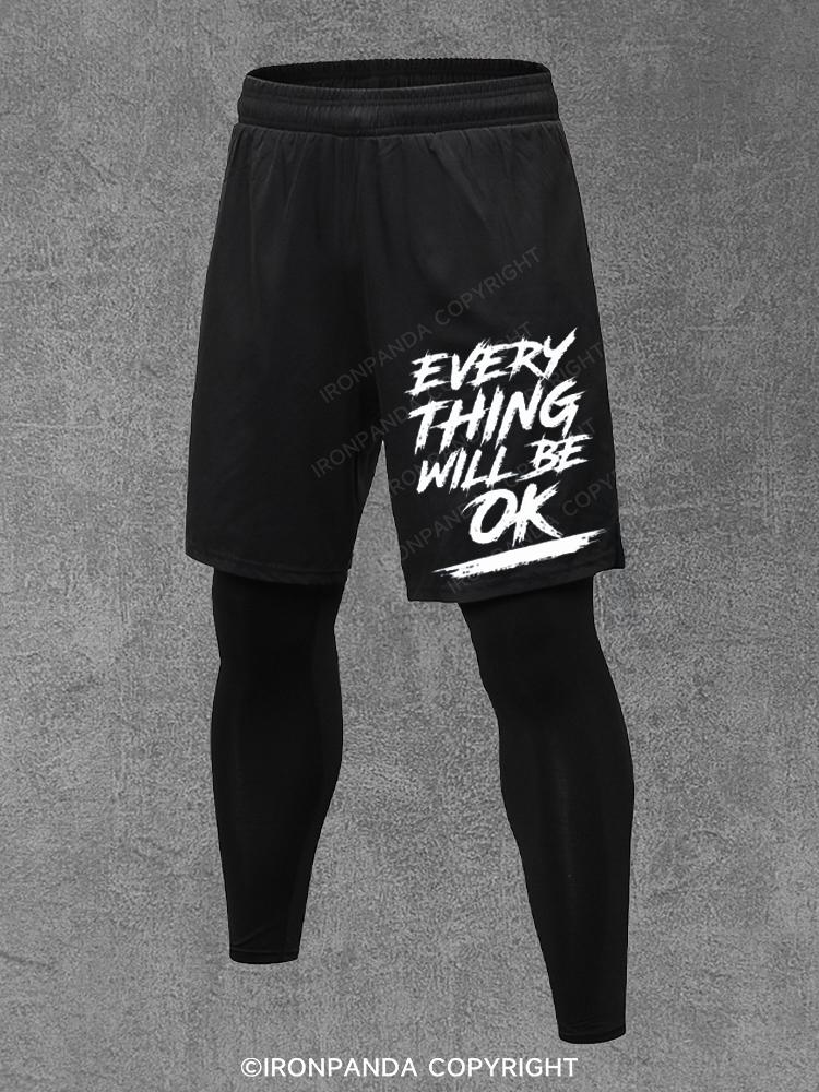 Everything Will Be Ok Performance Training Pants