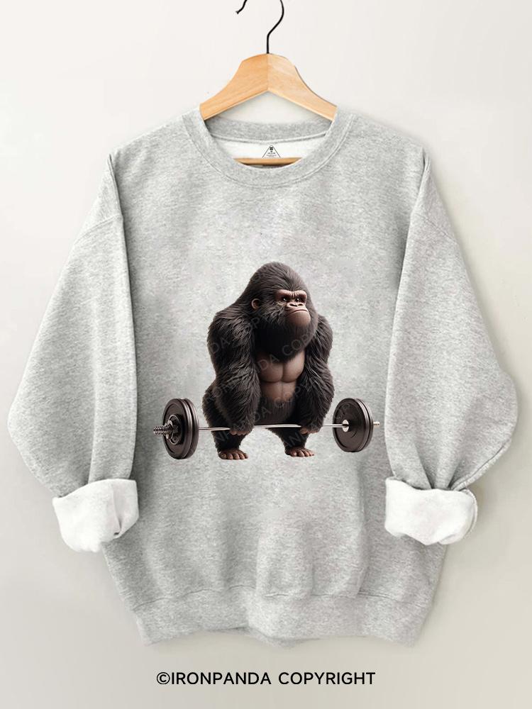 Gorilla lift heavy Gym Sweatshirt