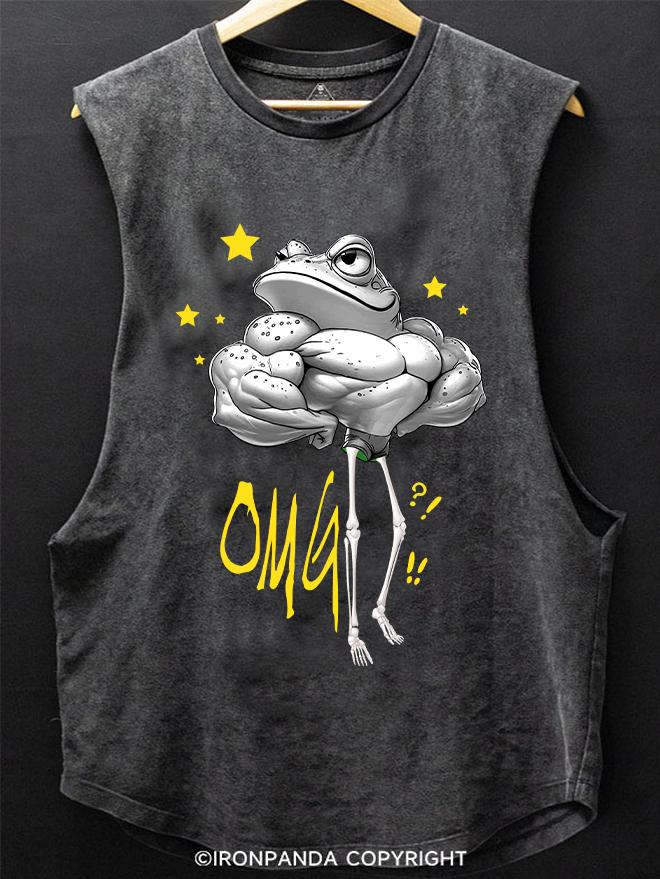 swole Frog SCOOP BOTTOM COTTON TANK