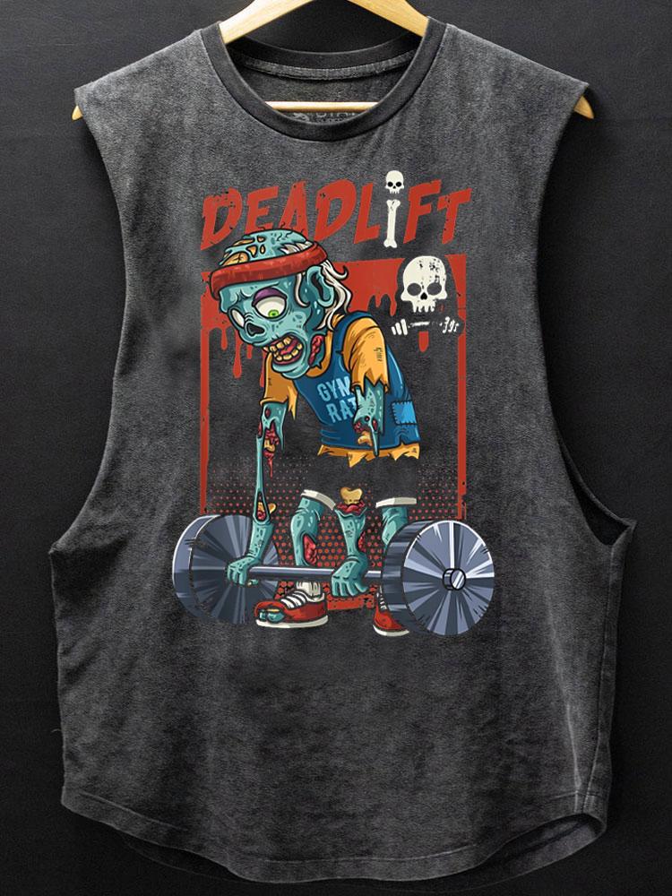 deadlift zombie SCOOP BOTTOM COTTON TANK