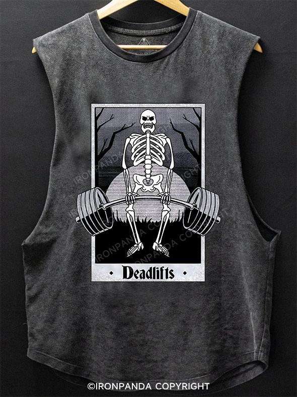 DEADLIFTS SCOOP BOTTOM COTTON TANK