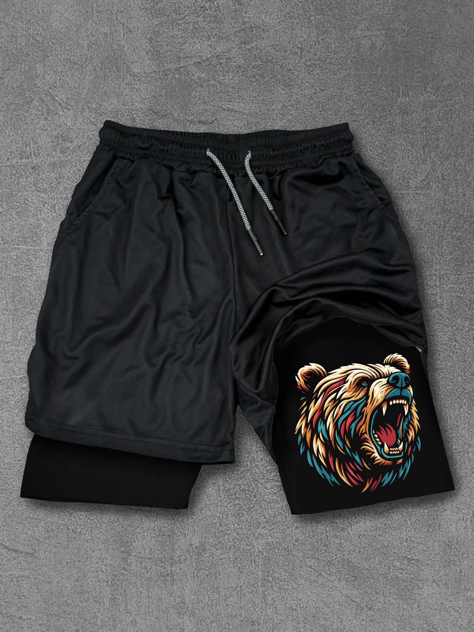 Bear Head Performance Training Shorts