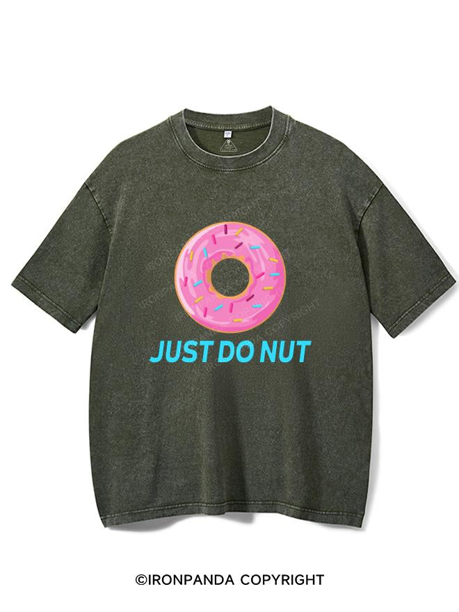 JUST DO NUT VINTAGE GYM SHIRT