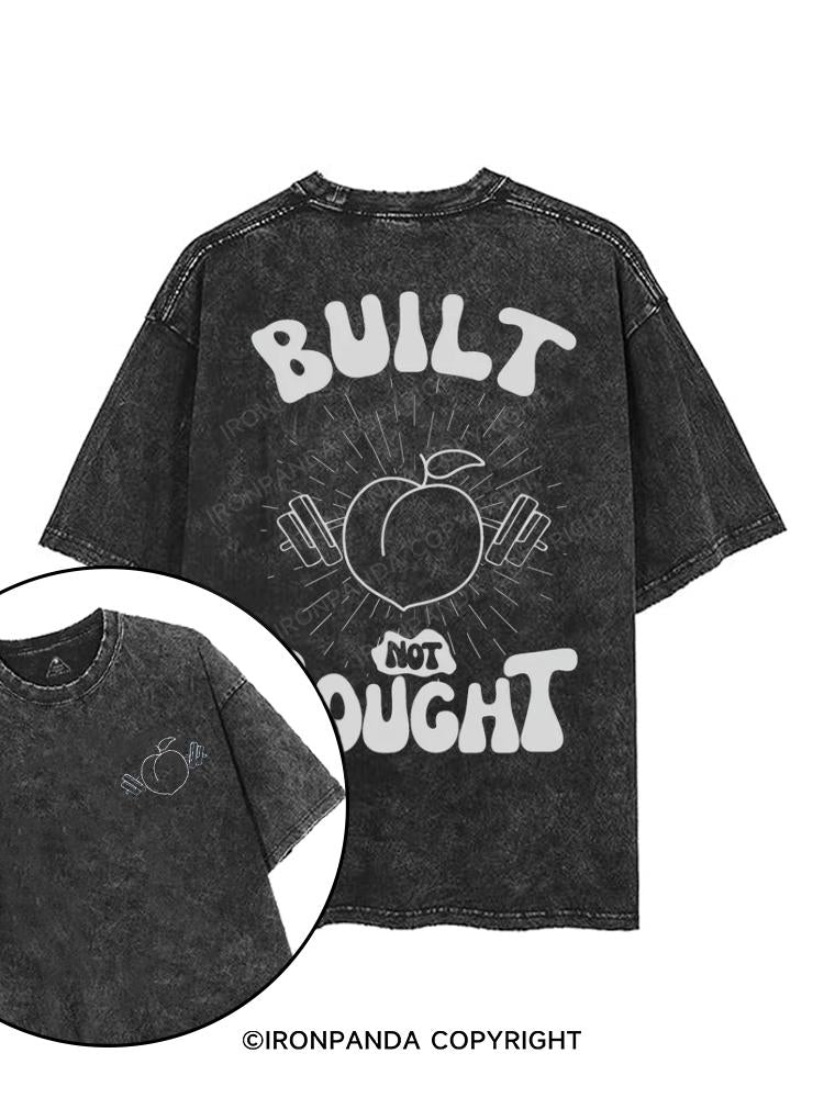 Built Not Bought printed Gym Shirt