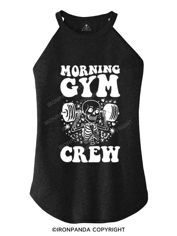 MORNING GYM CREW TRI ROCKER COTTON TANK