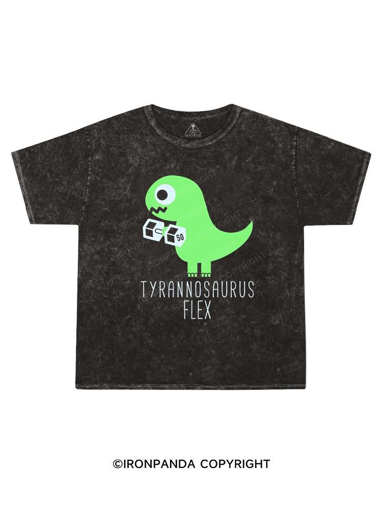 TYRANNOSAURUS FLEX Kids Washed T-Shirt