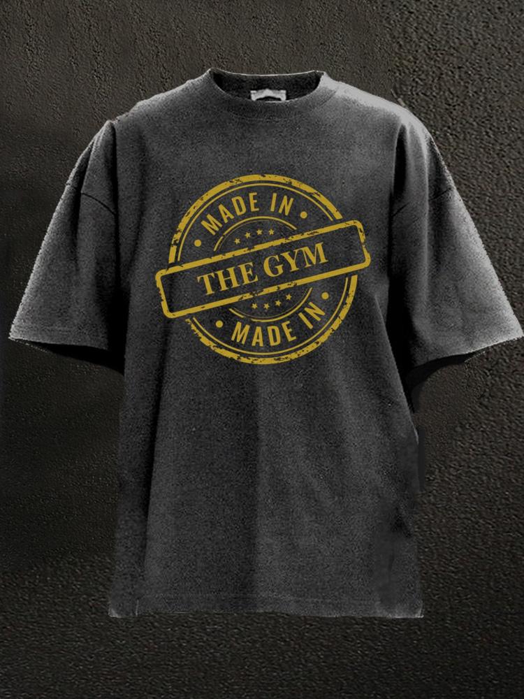 Made In The Gym Washed Gym Shirt