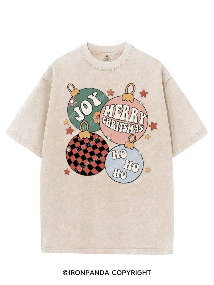 MERRY CHRISTMAS HOHOHO VINTAGE GYM SHIRT