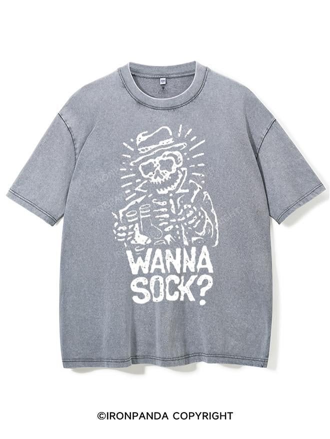 WANNA SOCK VINTAGE GYM SHIRT