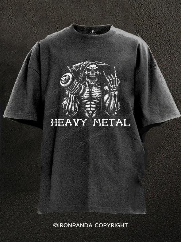 Heavy Metal Washed Gym Shirt