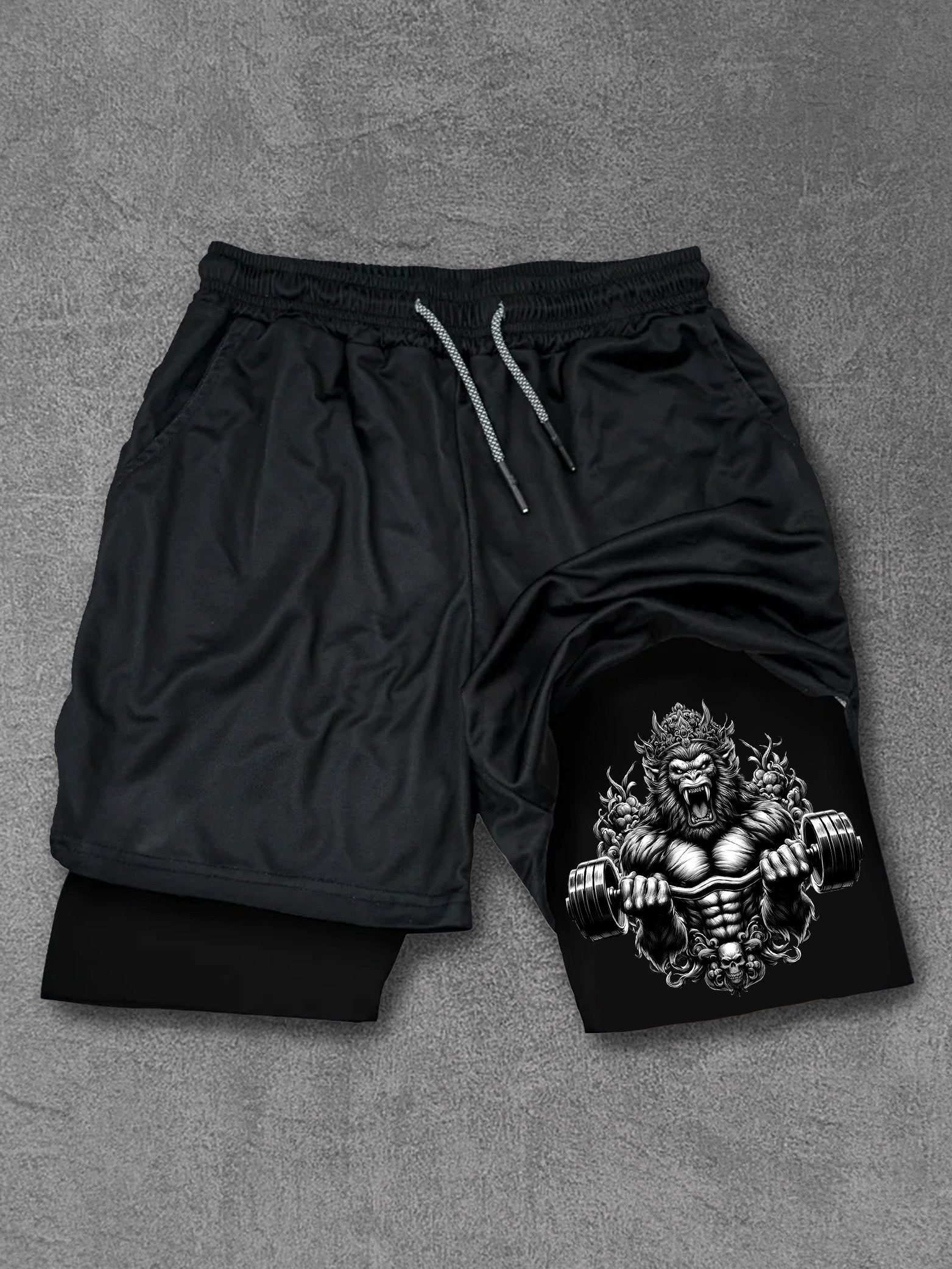 Lift Heavy Gorilla King Performance Training Shorts