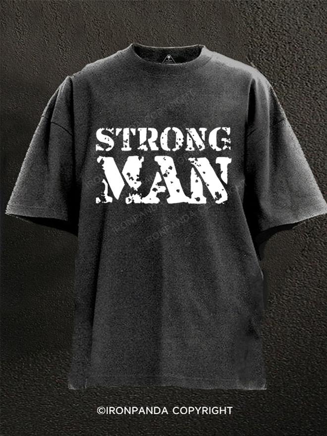 Strongman Washed Gym Shirt