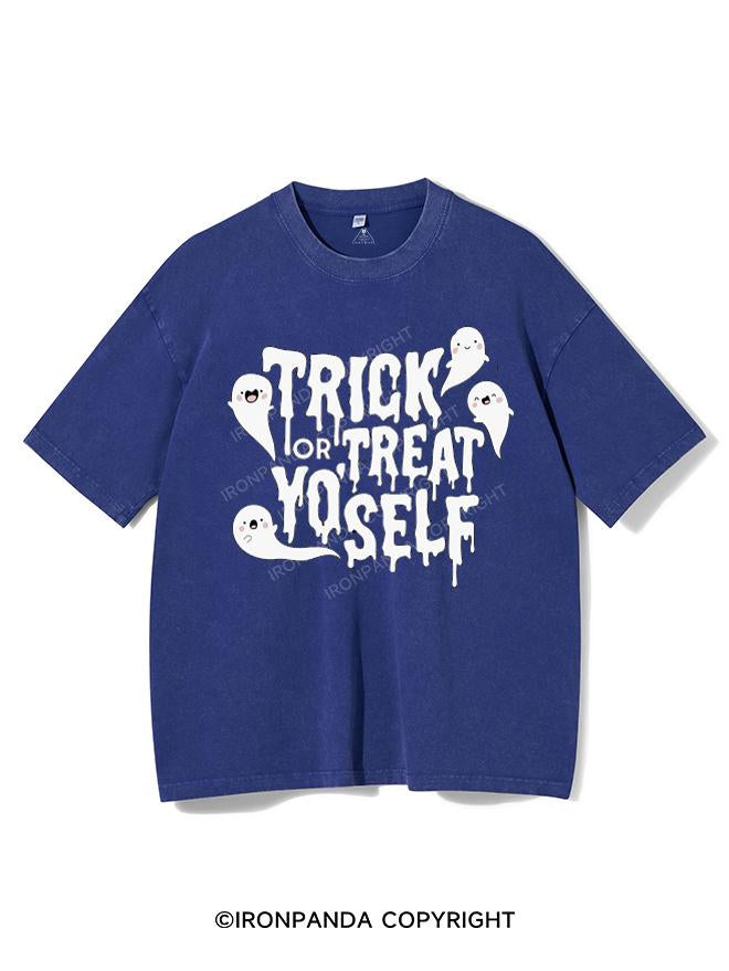 TRICK OR TREAT YO'SELF VINTAGE GYM SHIRT