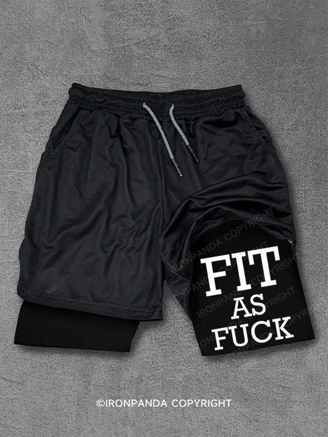 Fit as fuck Performance Training Shorts