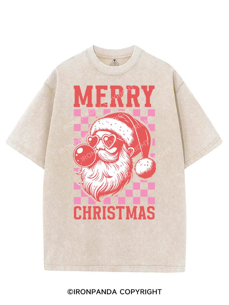 MERRY CHRISTMAS VINTAGE GYM SHIRT