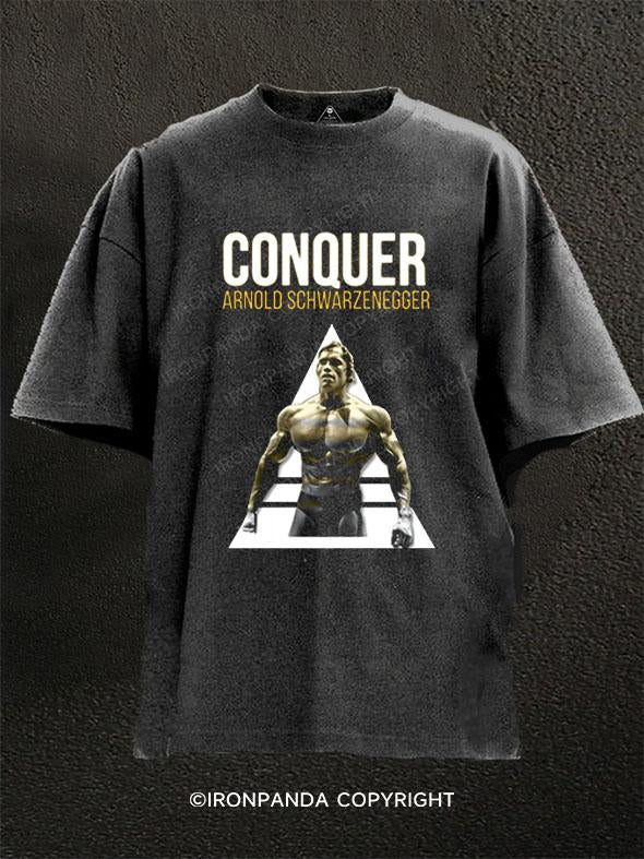 Conouer Washed Gym Shirt