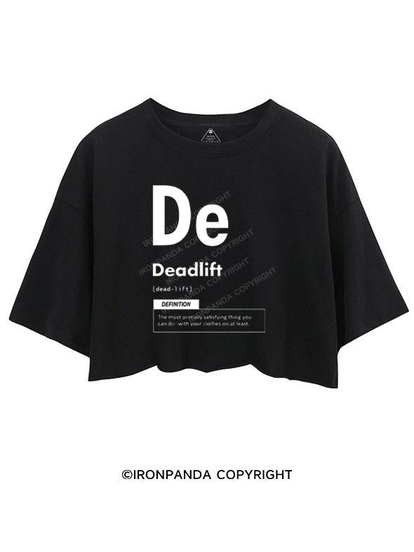 DEADLIFT CROP TOPS