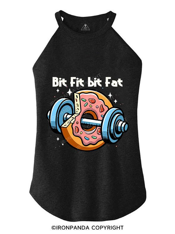 BIT FIT BIT FAT TRI ROCKER COTTON TANK