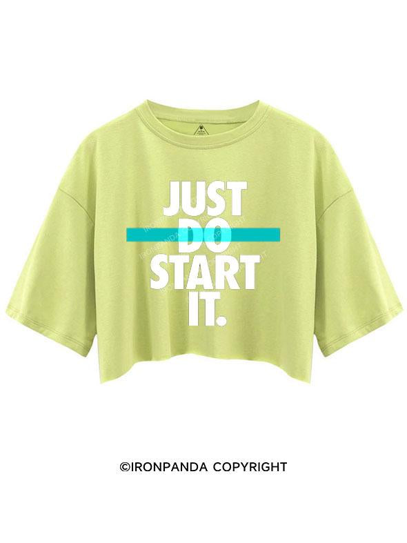 JUST START IT CROP TOPS