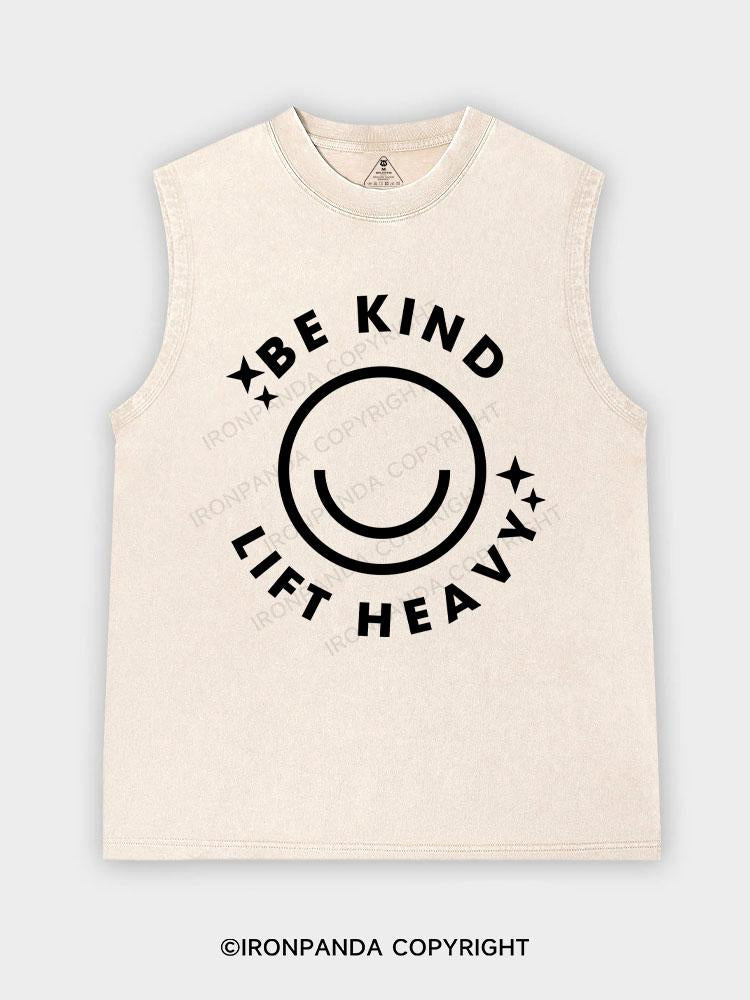 Be Kind Lift Heavy Washed Tank