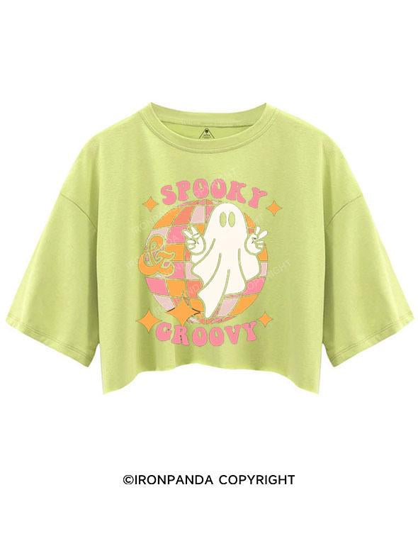 SPOOKY GROOVY CROP TOPS