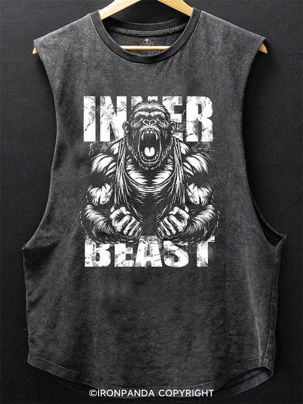 Inner Beast Workout SCOOP BOTTOM COTTON TANK