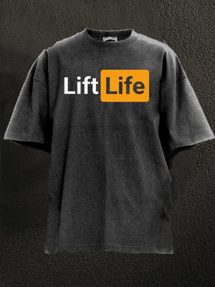 Lift Life Washed Gym Shirt