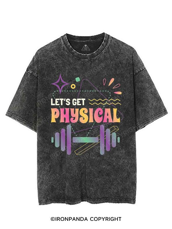 Let's Get Physical VINTAGE GYM SHIRT