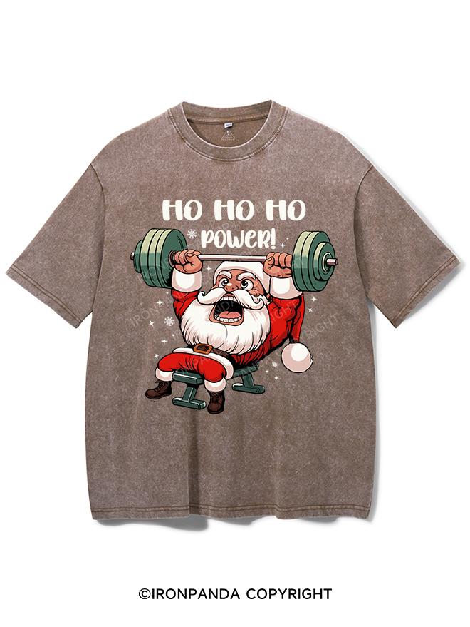 HO HO HO POWER! VINTAGE GYM SHIRT