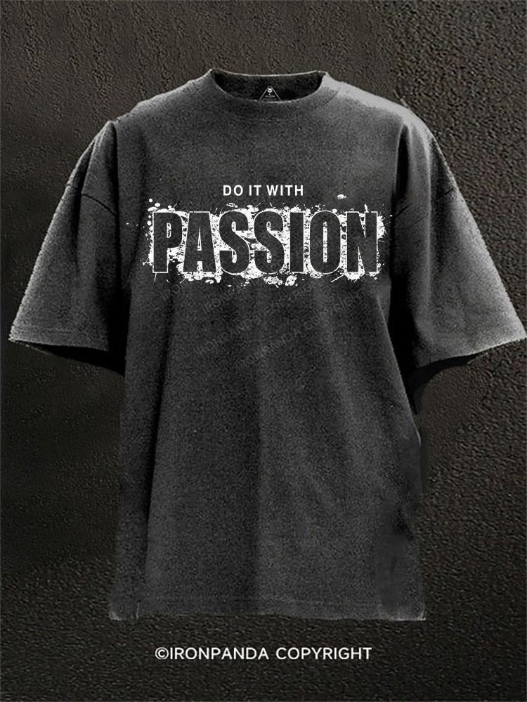 Do It With Passion Washed Gym Shirt