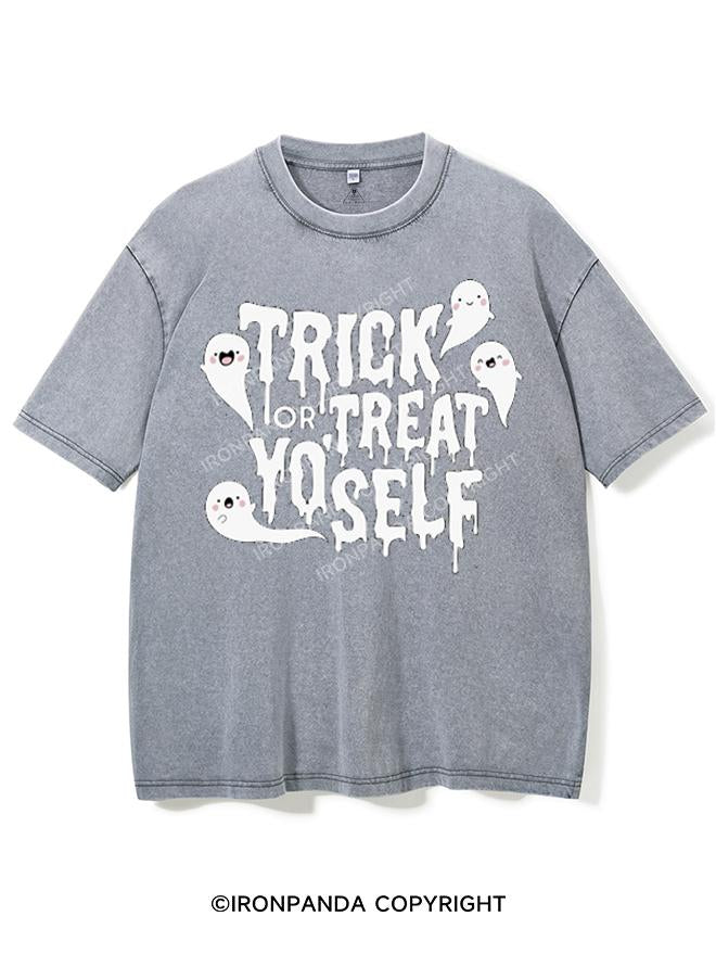 TRICK OR TREAT YO'SELF VINTAGE GYM SHIRT