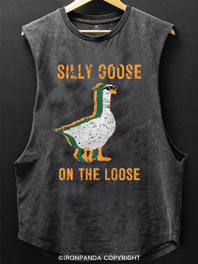 Silly Goose on the loose SCOOP BOTTOM COTTON TANK