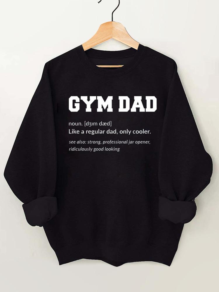 GYM DAD Vintage Gym Sweatshirt