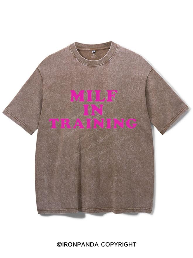 MILF IN TRAINING VINTAGE GYM SHIRT