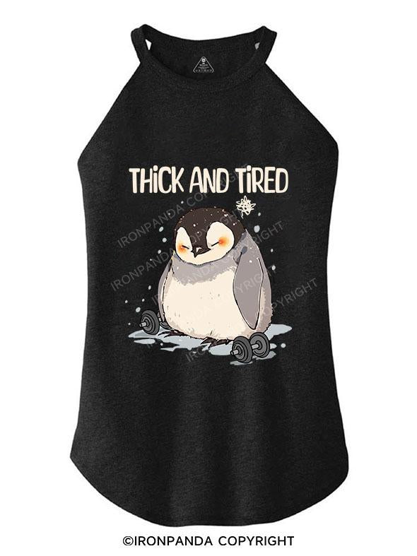 THICK AND TIRED TRI ROCKER COTTON TANK