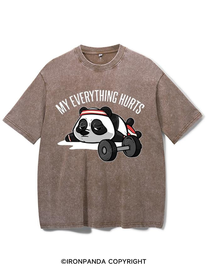 MY EVERYTHING HURTS VINTAGE GYM SHIRT