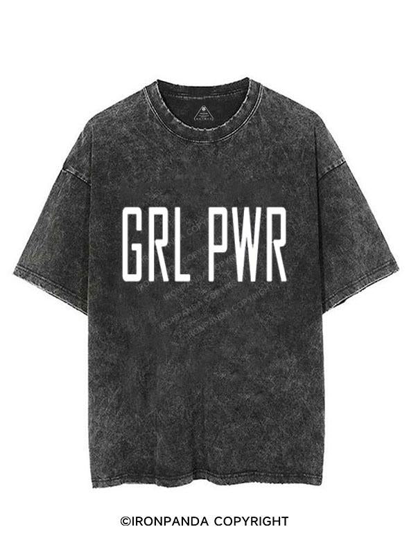 GRL PWR  VINTAGE GYM SHIRT