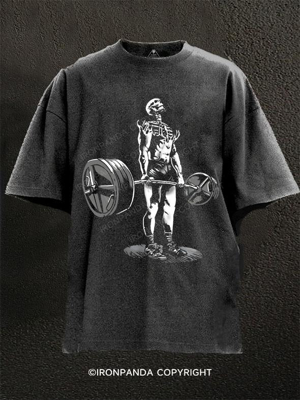 DEAD LIFT Washed Gym Shirt