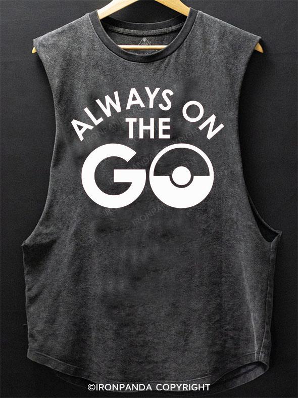 Always On The Go SCOOP BOTTOM COTTON TANK