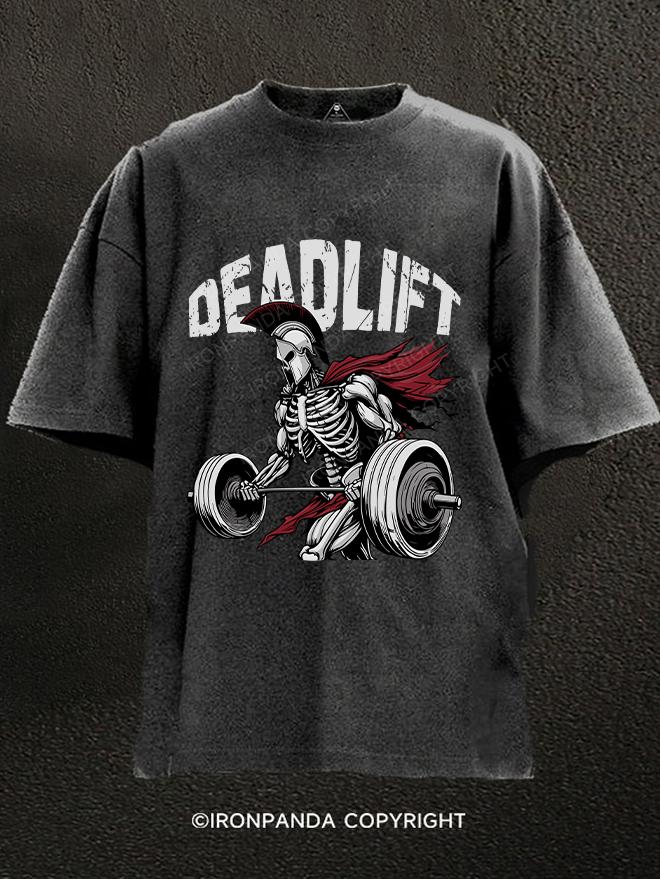 Sparta deadlift Washed Gym Shirt