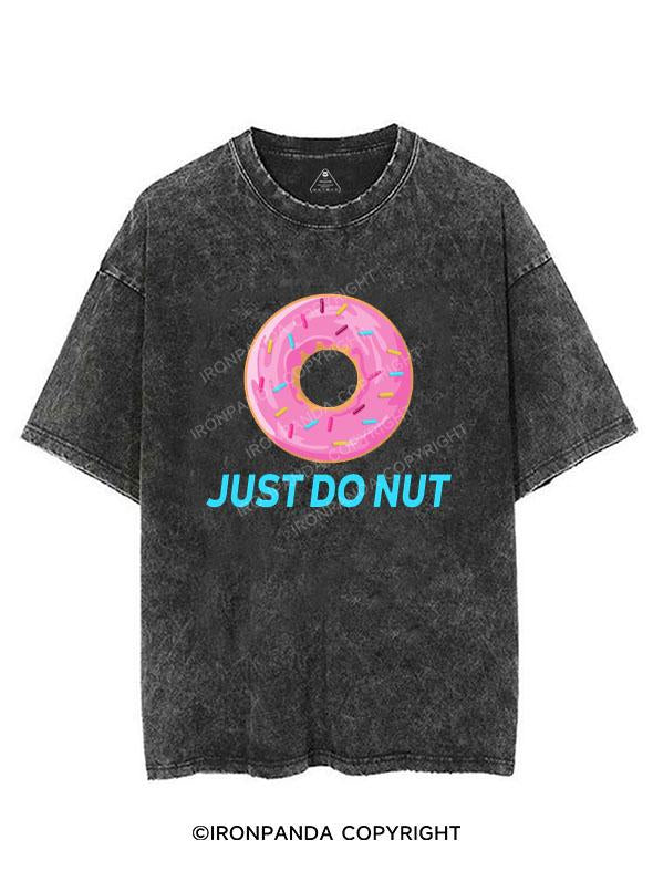 JUST DO NUT VINTAGE GYM SHIRT