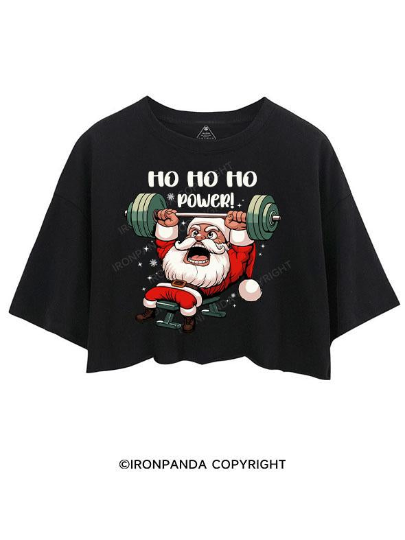 HO HO HO POWER! CROP TOPS