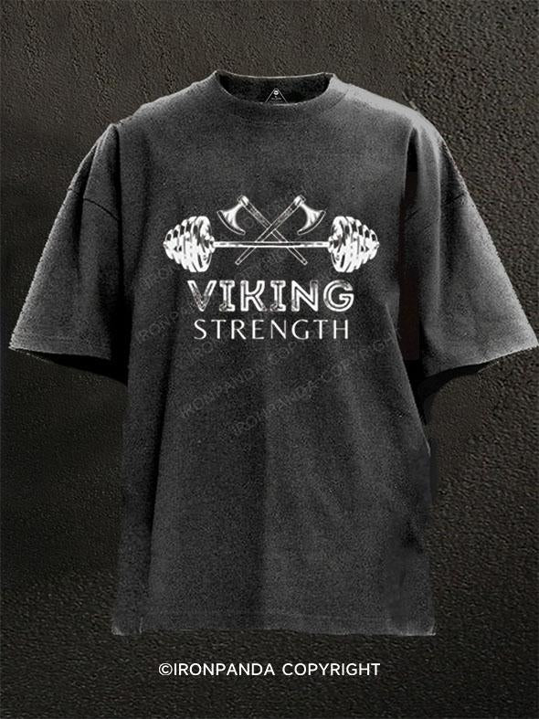 VIKING STRENGTH Washed Gym Shirt