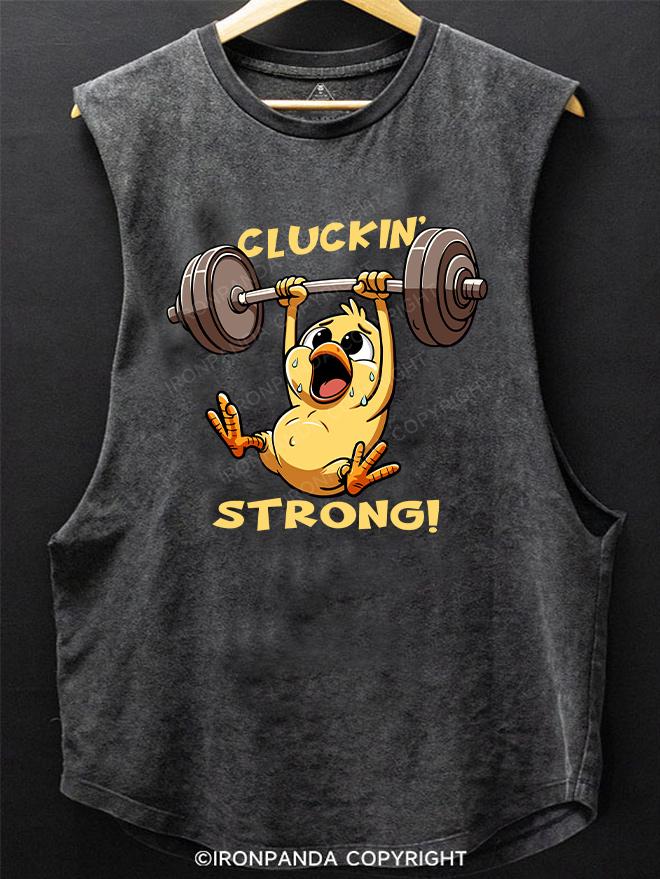 Cluckin' strong! SCOOP BOTTOM COTTON TANK