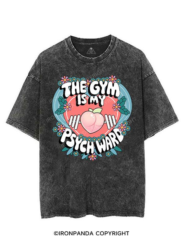 THE GYM IS MY PSYCH WARD VINTAGE GYM SHIRT