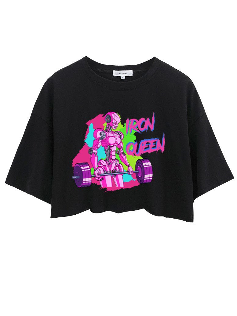 IRON QUEEN CROP TOPS